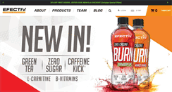 Desktop Screenshot of efectivnutrition.com